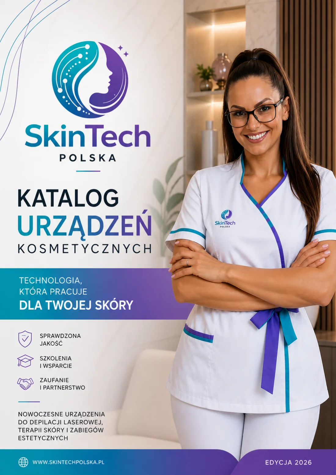 Okładka katalogu SkinTech Polska 2026